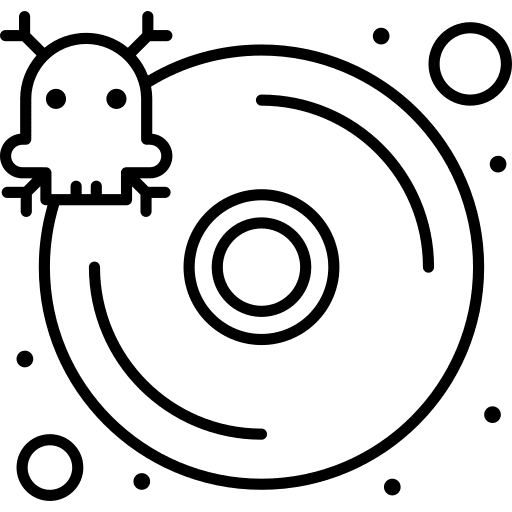 Bug hdd security harddisk icon
