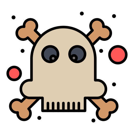 Poison halloween death danger icon Poison halloween death danger icon