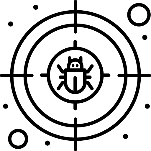 Target antivirus target bug icon