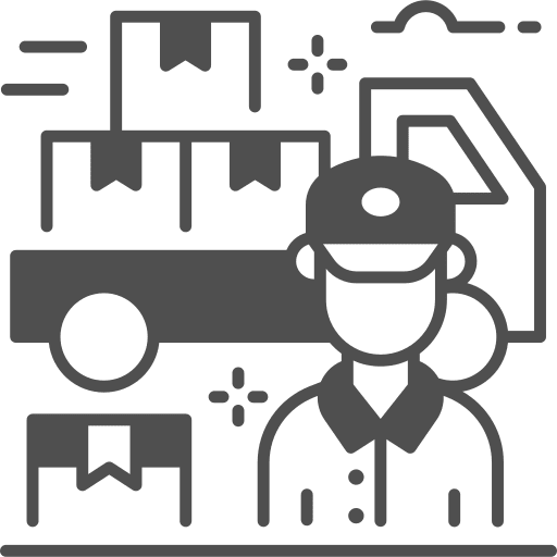 Delivery boy courier delivery boy delivery courier icon