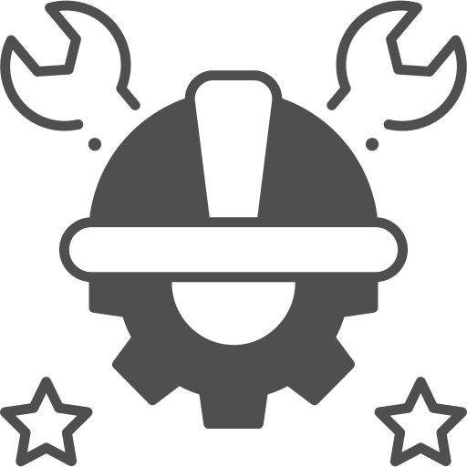 Labor day civil engineering construction and tools labour day icon