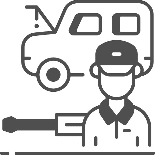 Mechanic professions and jobs workshop mechanic icon