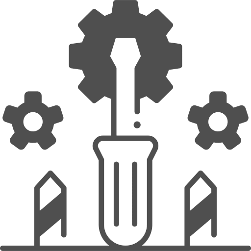 Screwdriver settings screw professions and jobs icon Screwdriver settings screw professions and jobs icon