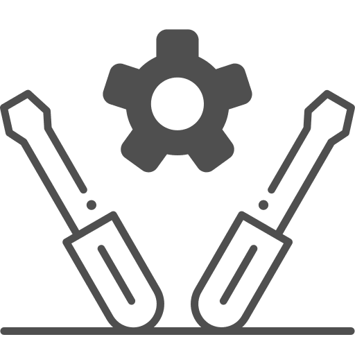 Labor day screwdriver settings construction and tools icon Labor day screwdriver settings construction and tools icon