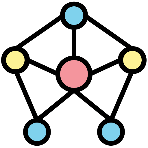 Network interface network patterns icon