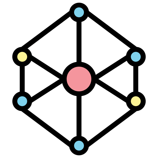Network patterns connector behance network icon Network patterns connector behance network icon