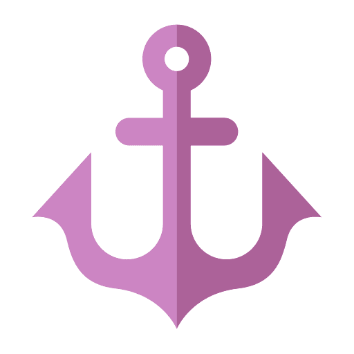 Anchor sailing anchor transportation icon