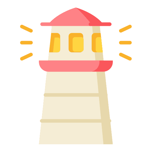 Light tower buildings tower guide icon Light tower buildings tower guide icon