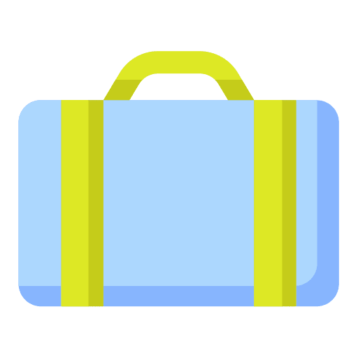 Travel bag travel case bag icon Travel bag travel case bag icon