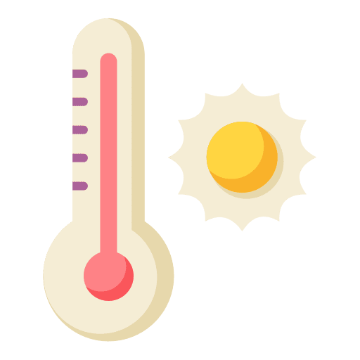 Summer summer temperature warm icon Summer summer temperature warm icon