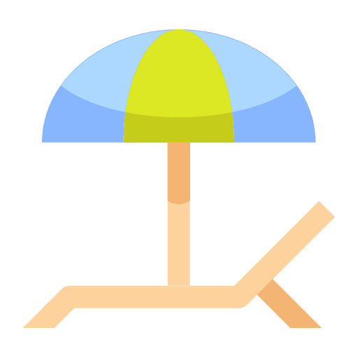 Summertime sun bath sunbathing holiday icon Summertime sun bath sunbathing holiday icon