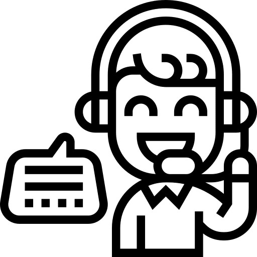 Headphone headphone mic headset icon