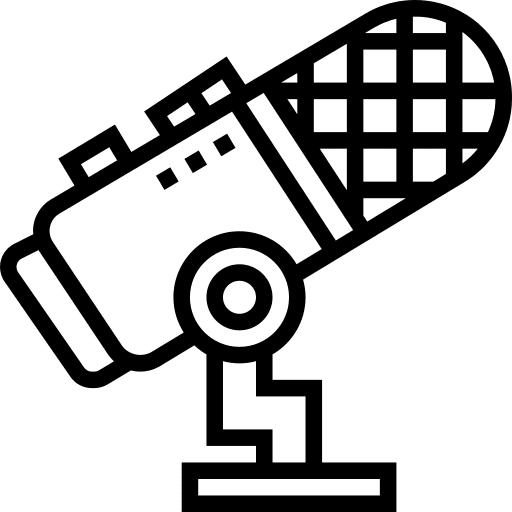 Microphone radio ui voice recorder icon