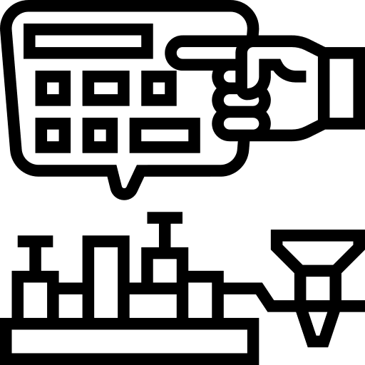 Morse code communications message frequency icon