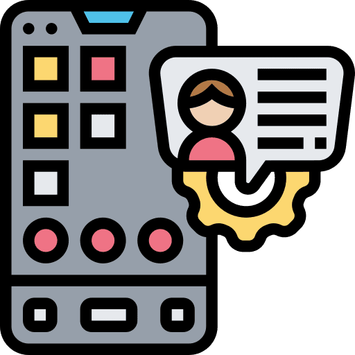 Account electronics user profile icon Account electronics user profile icon