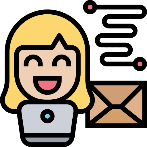 Email computer laptop communication icon Email computer laptop communication icon