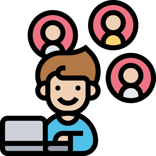 Meeting videoconference computer call icon Meeting videoconference computer call icon