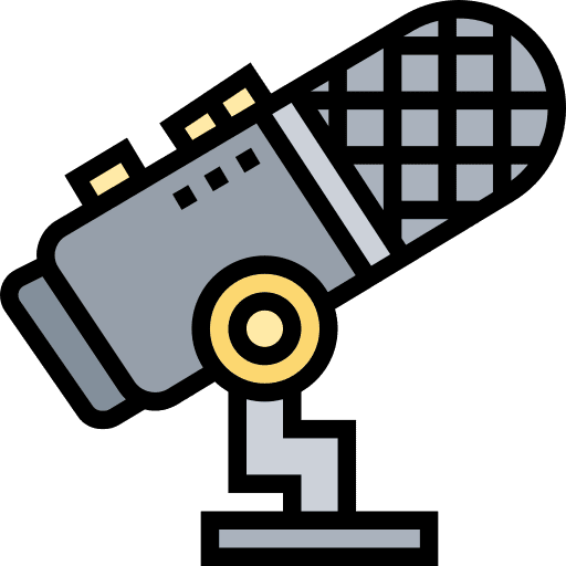 Microphone microphone communications record icon