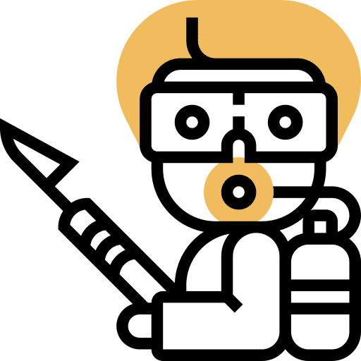 Harpoon diving underwater sports and competition icon