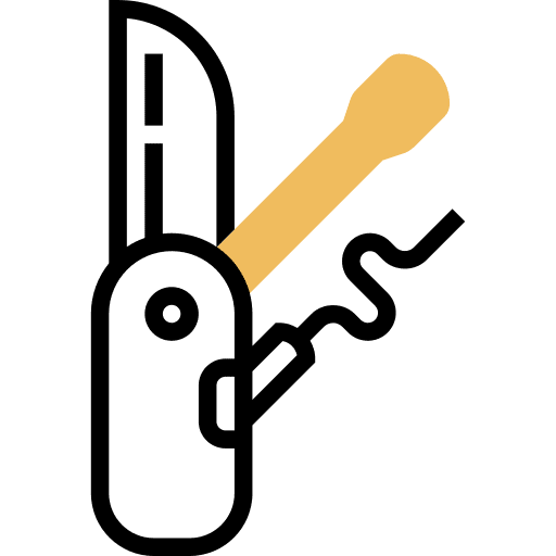 Knife weapons construction and tools equipment icon Knife weapons construction and tools equipment icon