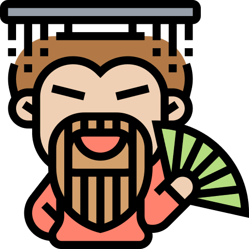 Emperor man emperor people icon