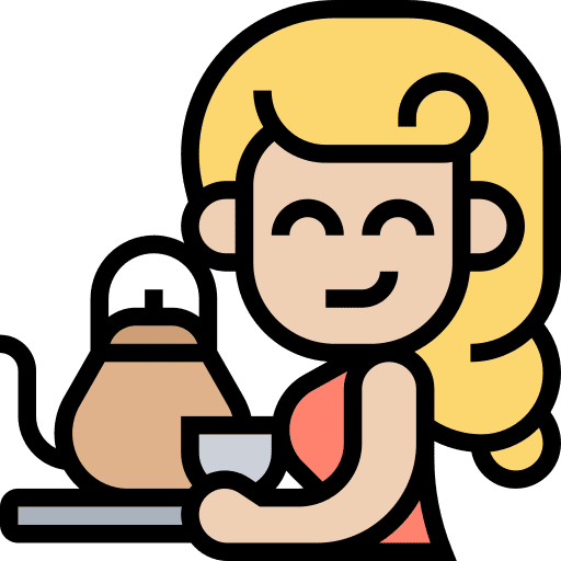Tea pot hot drink drinking beverage icon