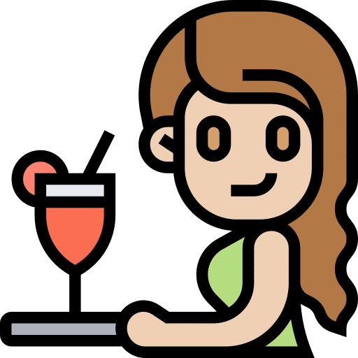 Beverage food and restaurant woman juice icon Beverage food and restaurant woman juice icon