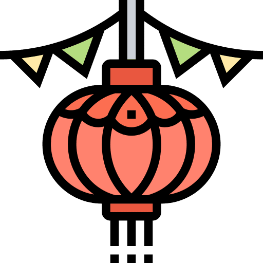 Lantern asian cultures lantern icon