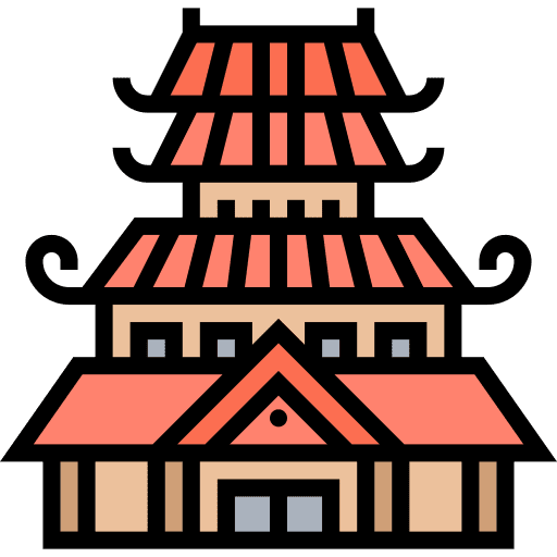 Pagoda architectonic asia faith icon Pagoda architectonic asia faith icon