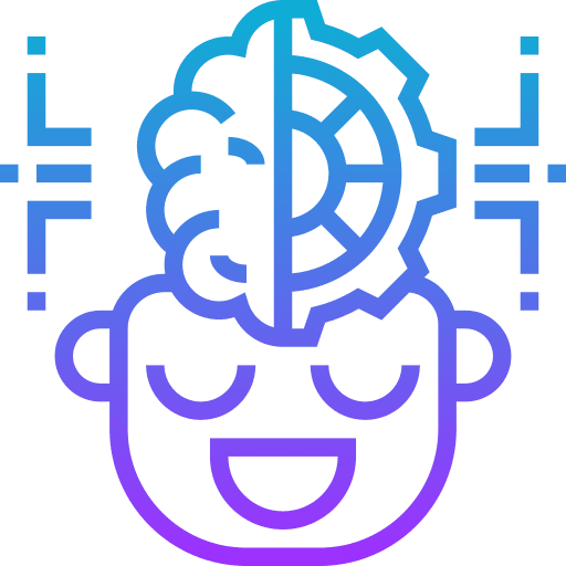 Brain artificial intelligence robotics brain icon