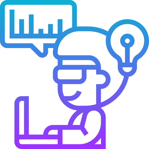Developer professions and jobs avatar man icon