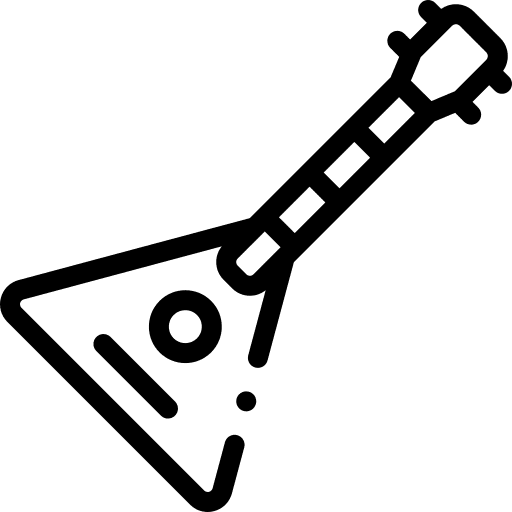 Balalaika music and multimedia orchestra music instrument icon