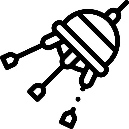 Sputnik communications wireless connectivity space icon Sputnik communications wireless connectivity space icon
