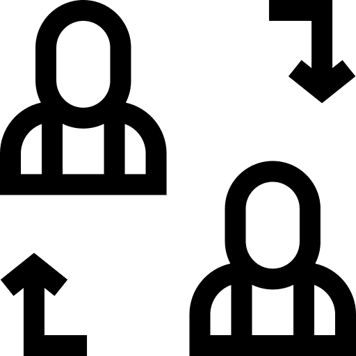 Change people volleyball substitution icon