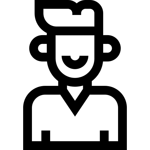Player avatar sports and competition man icon