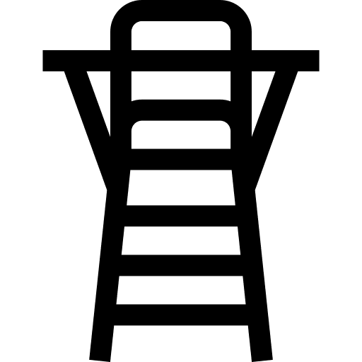 Referee volleyball sports and competition chair icon