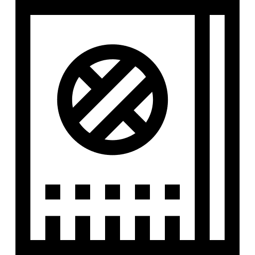 Ticket ticket sports and competition pass icon
