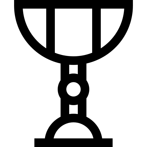 Trophy champion cup trophy icon