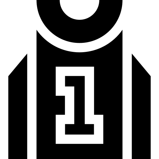 Equipment fashion uniform number icon