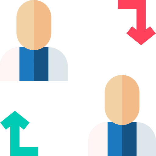 Change people sports and competition change icon