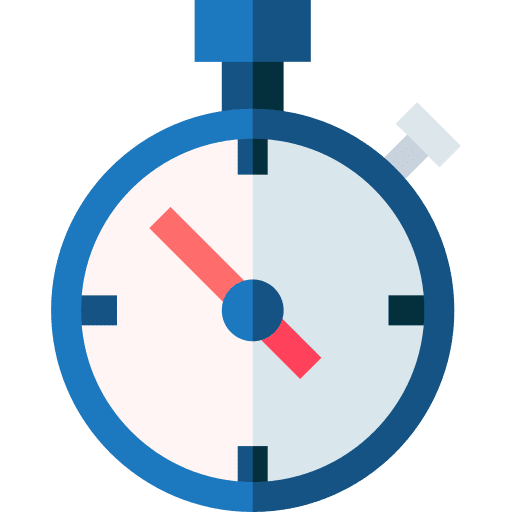 Chronometer time wait timer icon