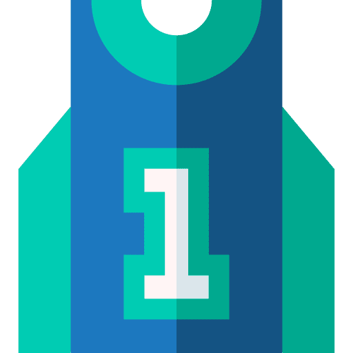 Equipment player shirt sports and competition icon