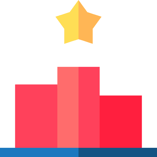 Podium star number one best icon