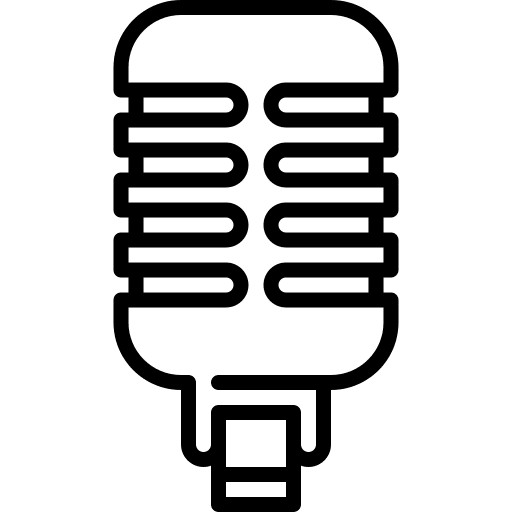 Microphone microphone technology voice recording icon