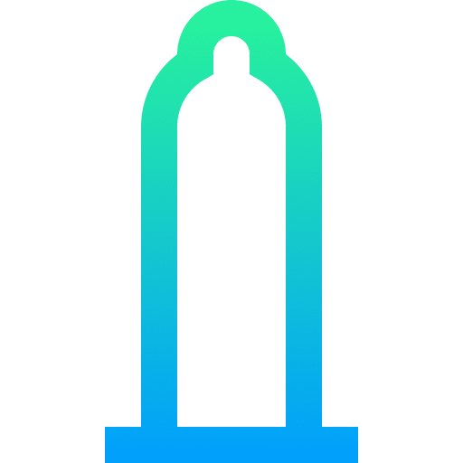 Condom aids safety latex icon