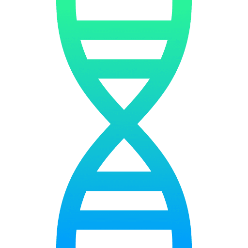 Dna dna dna structure genetics icon