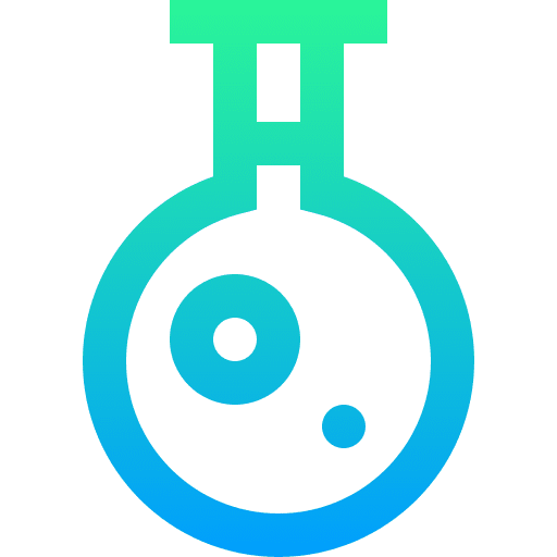 Flask science chemical test tube icon