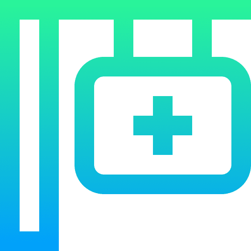Pharmacy healthcare hospital sign icon Pharmacy healthcare hospital sign icon
