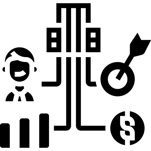 Functional money functional strategy icon