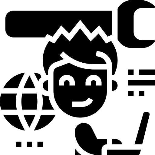 Technical support repair technician technical support icon